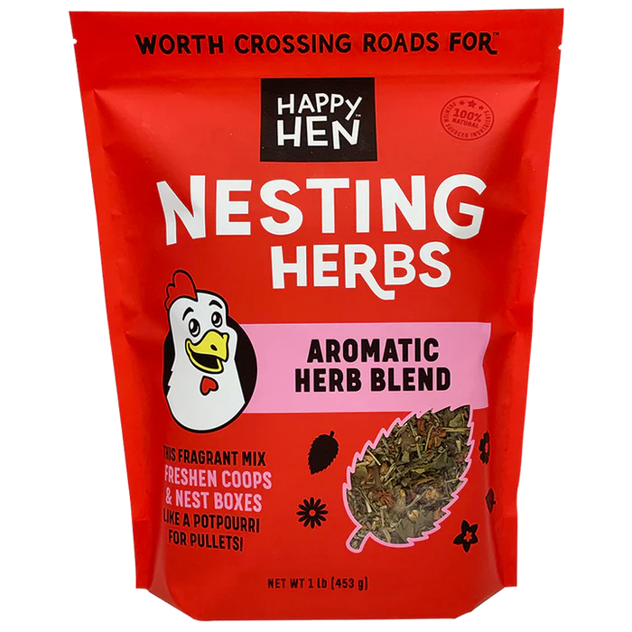 Happy Hen Nesting Herbs Chickens 1 Pound, Sizes: 1lb