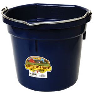20 qt Flat Back Bucket Multi Color Made in USA