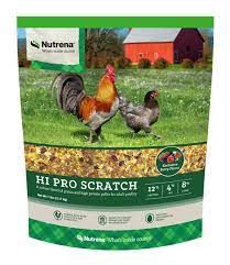 Nutrena Hi Pro Chicken Scratch 12% Feed Various sizes, Size: 10 lb