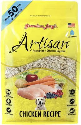 Grandma Lucy's Artisan Chicken Grain-Free Freeze-Dried Dog Food