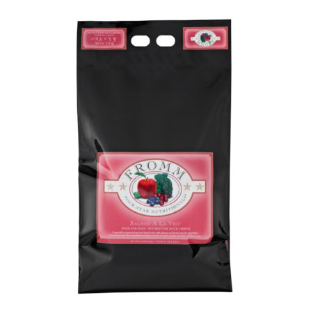Fromm Salmon A La Veg Dry Dog Food, Size: 4 lb bag