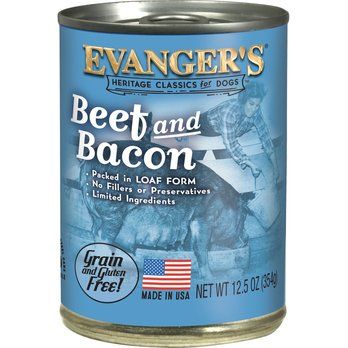 Evanger's  Beef &amp; Bacon Classic Grain &amp; Gluten Free Canned Dog Food