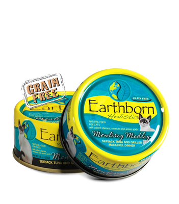 Earthborn Holistic Monterey Medley Grain-Free Natural Canned Cat &amp; Kitten Food