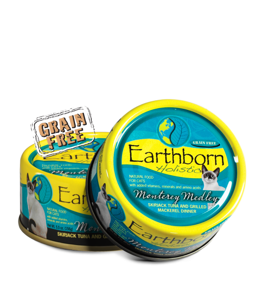 Earthborn Holistic Monterey Medley Grain-Free Natural Canned Cat &amp; Kitten Food, Size: 3 oz