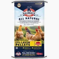 Kalmbach 17% Layer Pellets Chicken Multi Sizes