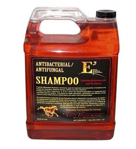 E3 Elite Antibacterial &amp; Antifungal Horse Shampoo, Size: 1 Gallon