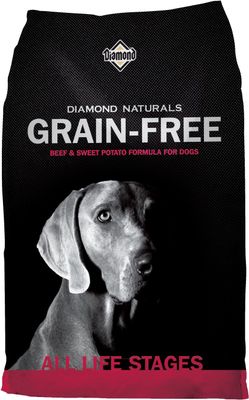 Diamond Naturals Grain-Free Beef &amp; Sweet Potato Formula Dry Dog Food