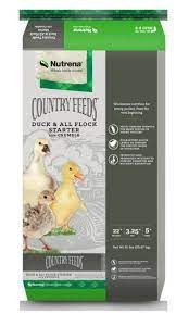 CF Duck &amp; All Flock Starter Feed 50 lb Bag, Size: 10 lb bag