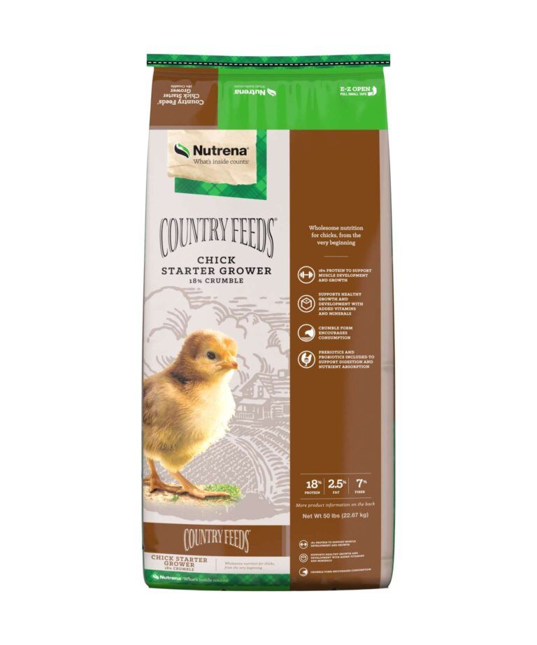 CF Starter Grower Non-Medicated 18%, 50 lb bag