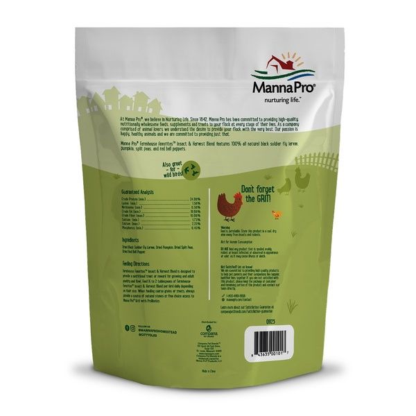 Farmhouse Favorites Insect &amp; Harvest with Beetle's, 2 lb bag