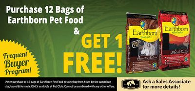 Earthborn Coastal Catch Dry Dog Food (BUY 12 GET ONE FREE)