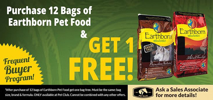 Earthborn Coastal Catch Dry Dog Food (BUY 12 GET ONE FREE)