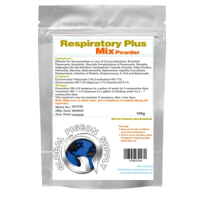 Global Pigeon Respiratory Plus Mix Powder, 100 g