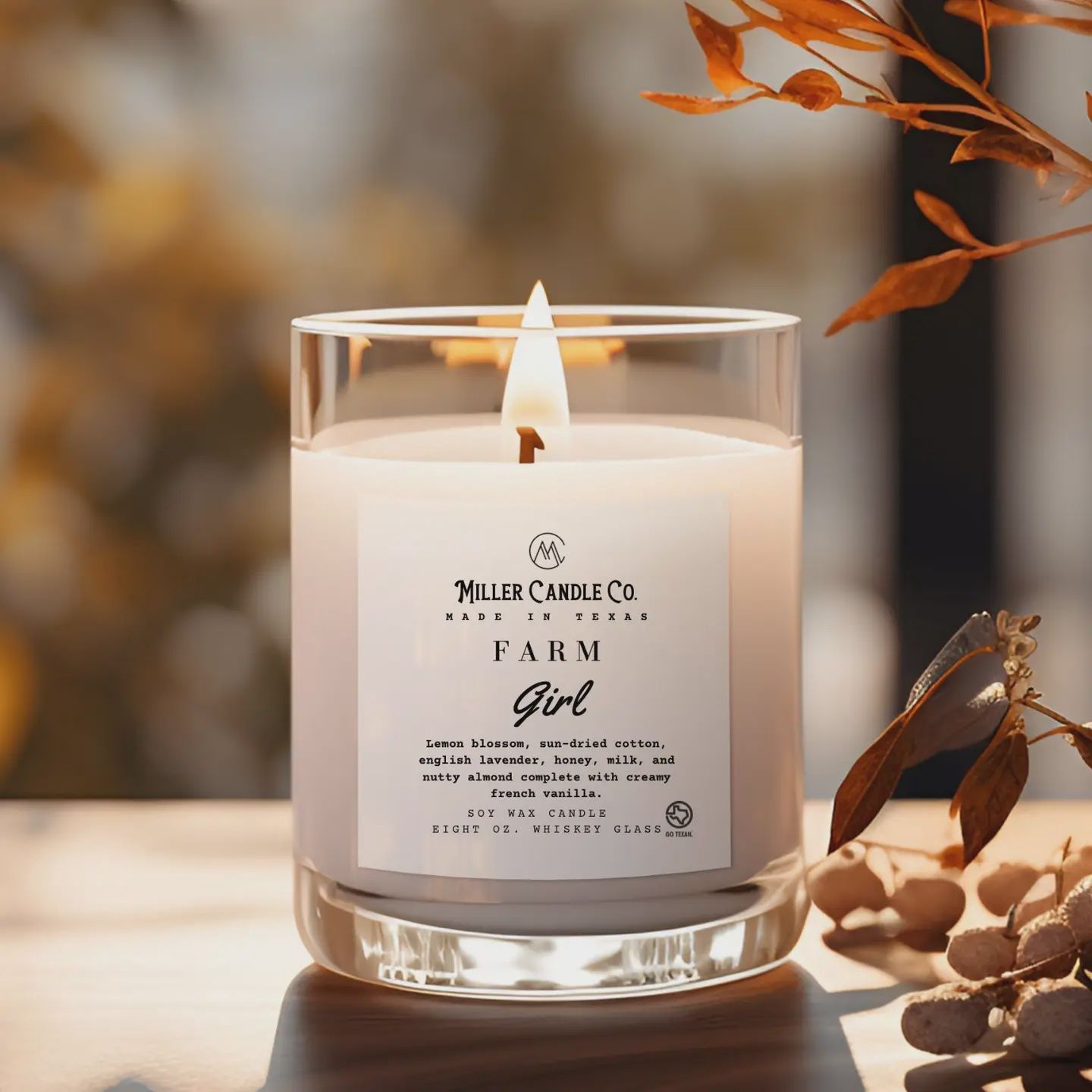 Farm Girl Candle, Miller Candle Co