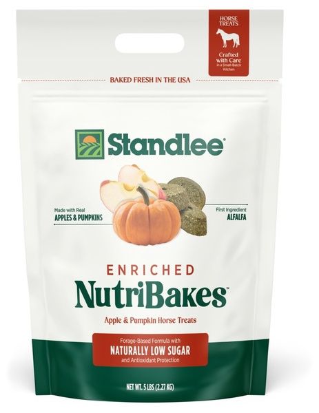 Standlee NutriBakes Apple &amp; Pumpkin Horse Treats, 5 lb bag