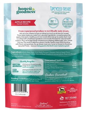 Honest to Goodness Upcycled Horse Treats Apple, 2lb bag