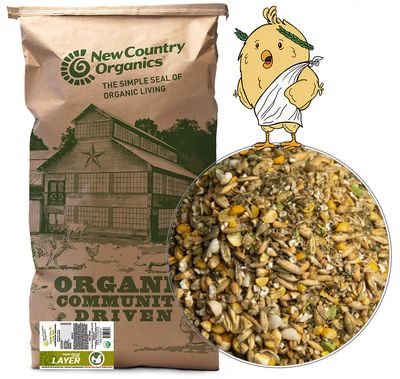 New Country Organics Soy Free Olive Oil Layer, 50 lb bag