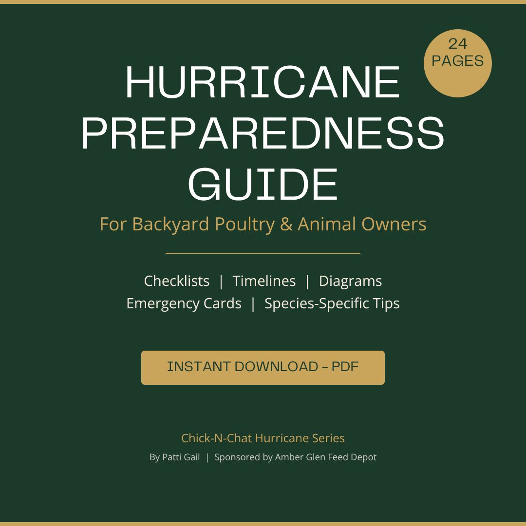 Hurricane Preparedness Guide for Backyard Poultry Owners — Complete Printable PDF