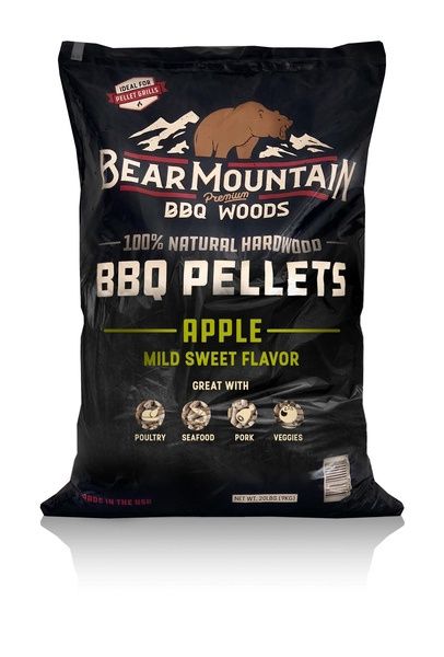 Bear Mountain Grill Pellets, Apple