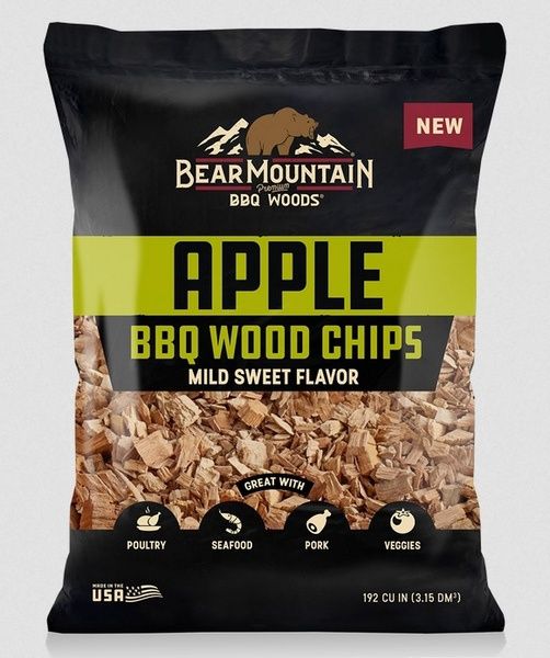 Bear Mountain Grill Pellets, Apple, Size: 192 CU IN