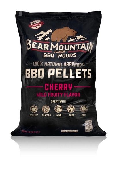 Bear Mountain Grill Pellets Cherry, 20 lb bag