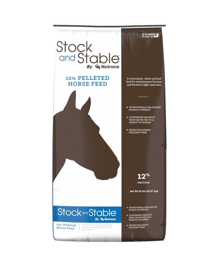 Stock &amp; Stable 12% Pelleted Horse Feed