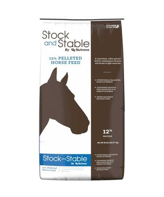 Stock &amp; Stable 12% Pelleted Horse Feed