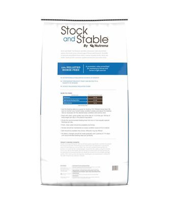 Stock &amp; Stable 12% Pelleted Horse Feed