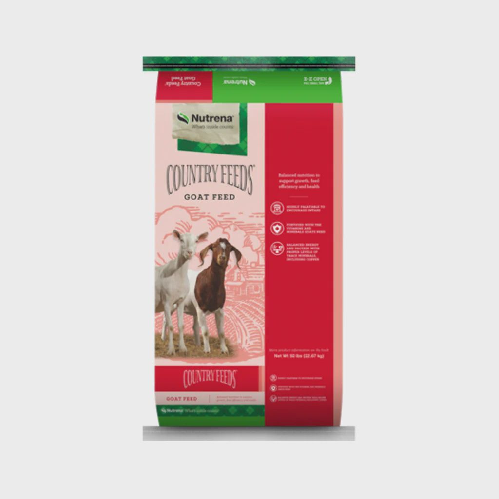 Country Feeds Goat Pellet 16%, 50 lb bag