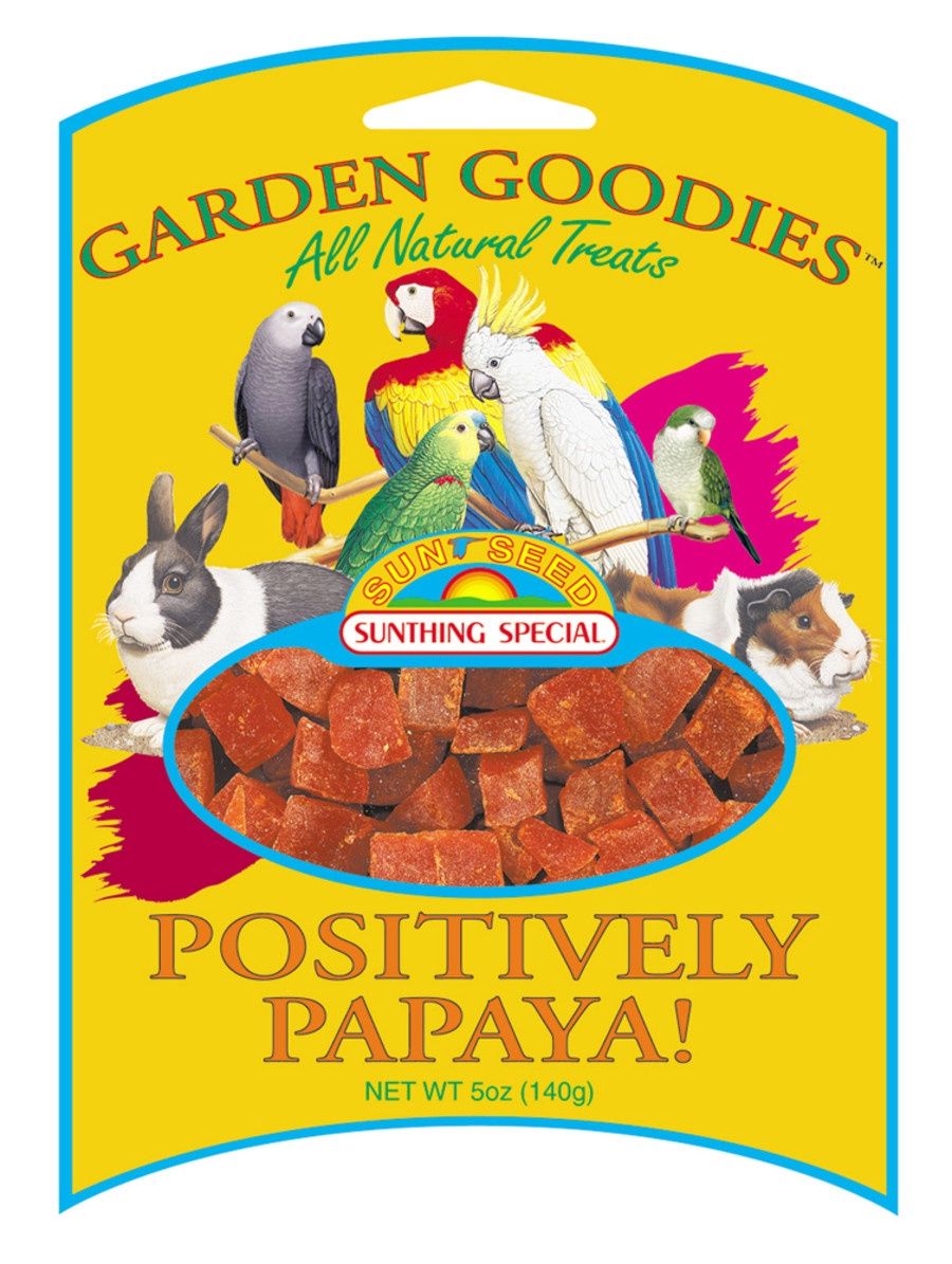 Sun Seed Garden Goodies Positively Papaya Bird Treat, 5 oz