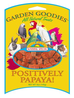 Sun Seed Garden Goodies Positively Papaya Bird Treat, 5 oz
