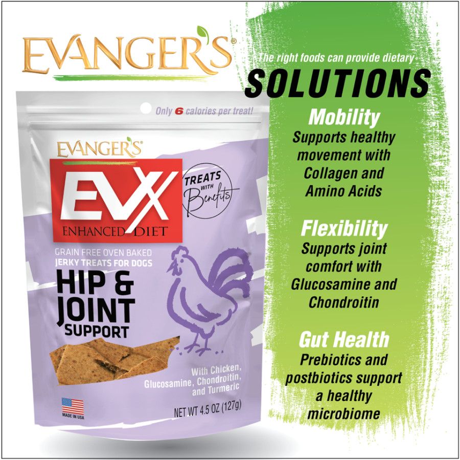 Evanger's EVX Hip &amp; Joint Chicken, 4.5 oz