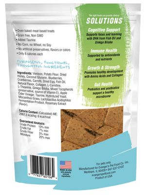 Evanger's EVX Puppy Training Treats Venison, 4.5 oz