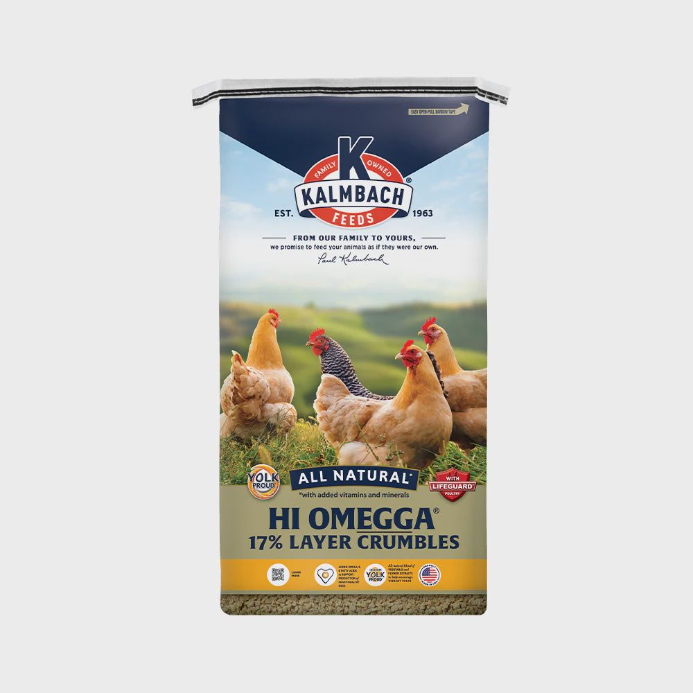 Kalmbach Hi Omega Crumble, 50 lb bag