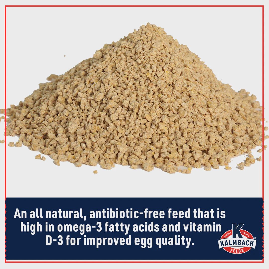 Kalmbach Hi Omega Crumble, 50 lb bag