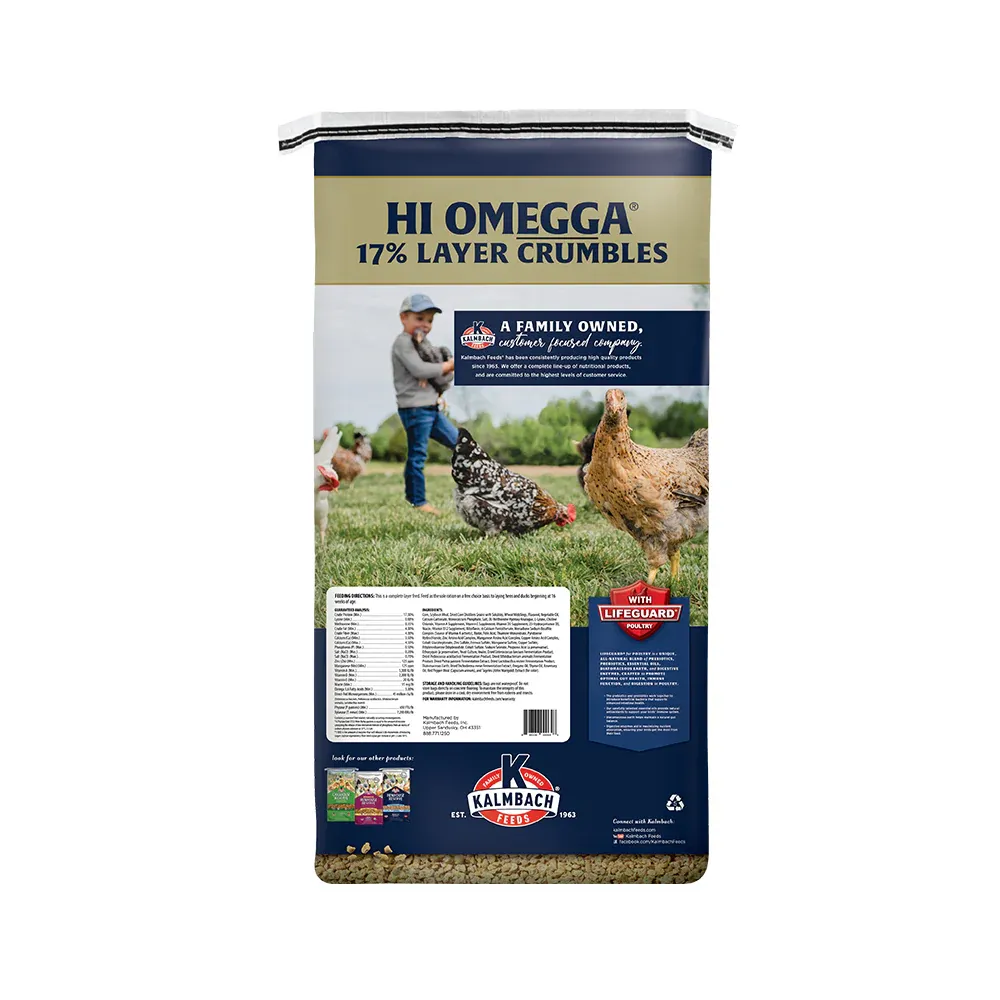 Kalmbach Hi Omega Crumble, 50 lb bag