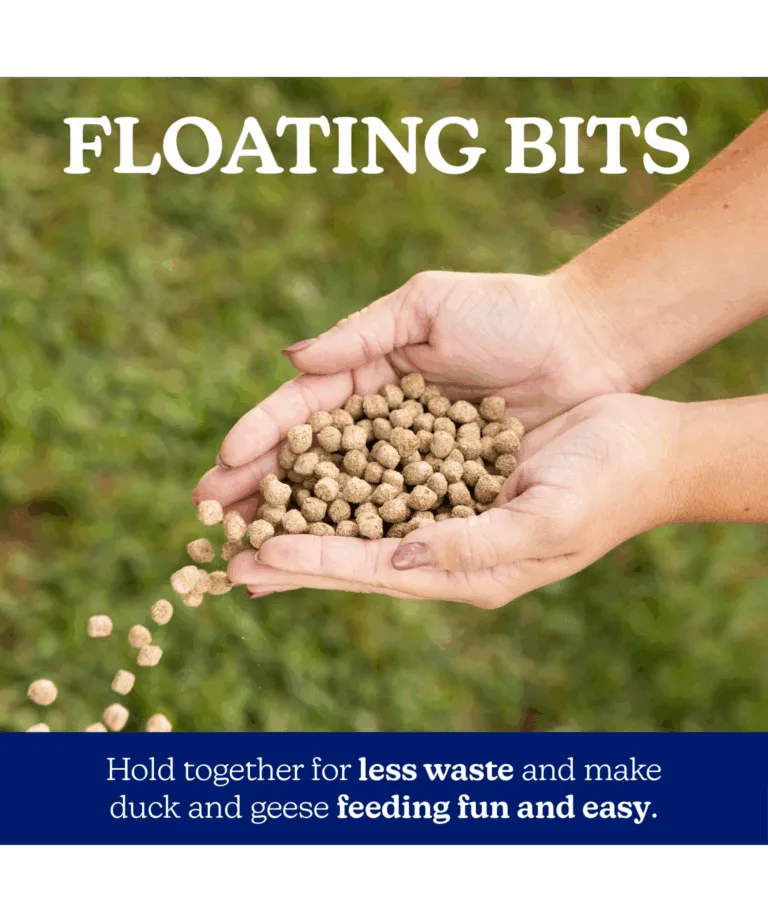 Naturewise Duck &amp; Geese 18% Floating Bits, 30 lb bag