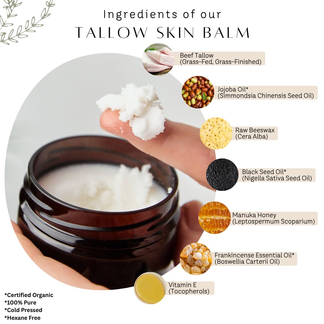 Tallow, Manuka, Black Seed &amp; Frankincense Skin Balm