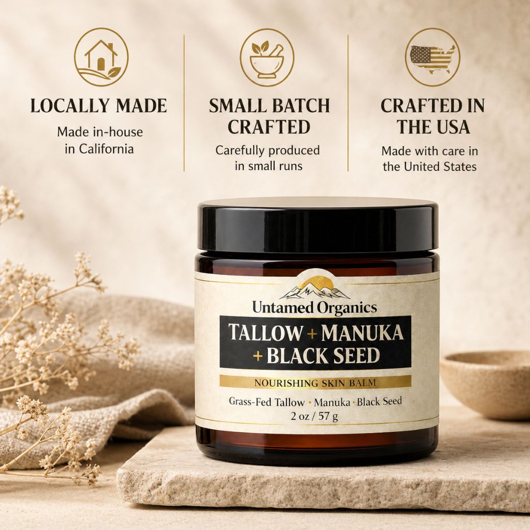 Tallow, Manuka, Black Seed &amp; Frankincense Skin Balm