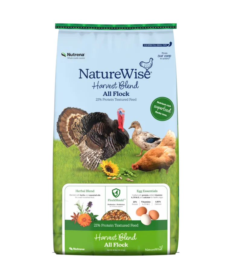 All Flock Textured Feed 21% Protein, 40 lb bag