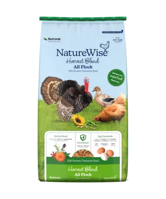 All Flock Textured Feed 21% Protein, 40 lb bag