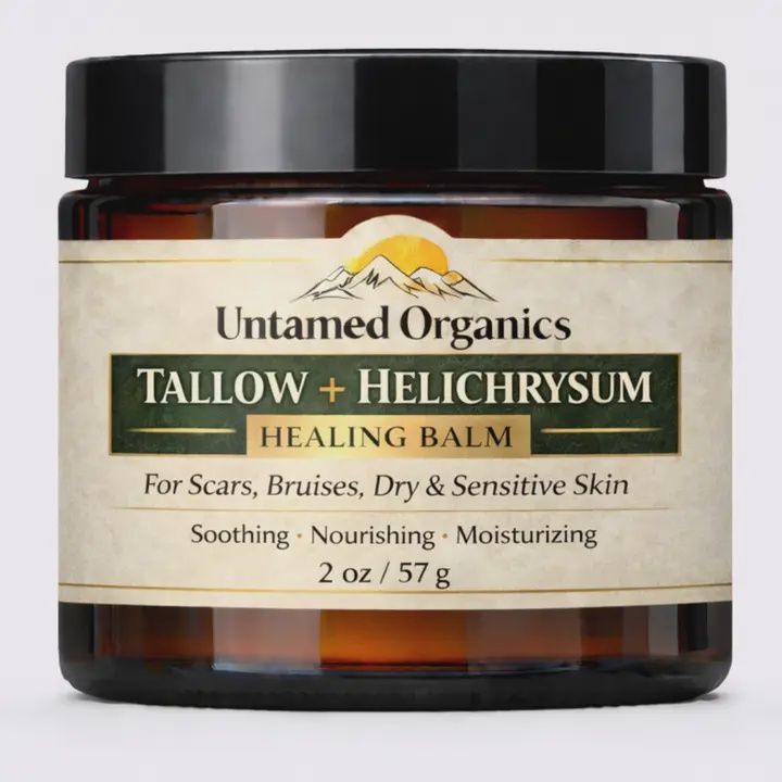 Tallow + Helichrysum Healing Balm,