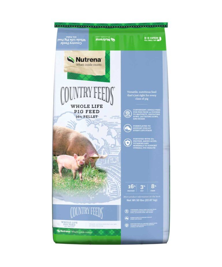 Country Feeds Whole Life Pig Feed 16%, 50