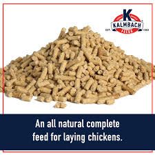 Kalmbach Feeds All Natural 17% Protein Layer Pellets Chicken Feed, 50-lb bag