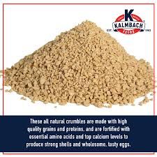 Kalmbach Feeds All Natural 17% Protein Layer Crumbles Chicken Feed, 50-lb bag