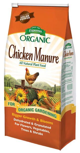 Espoma 25 lb. 180-360 sq. ft. Organic Chicken Manure Plant Food