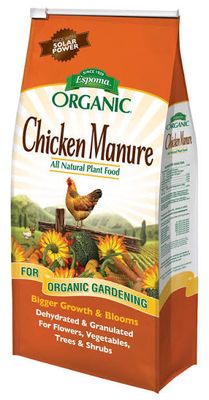 Espoma 25 lb. 180-360 sq. ft. Organic Chicken Manure Plant Food