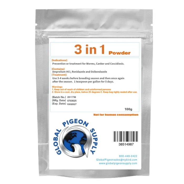 Global Pigeon 3 in 1 Powder