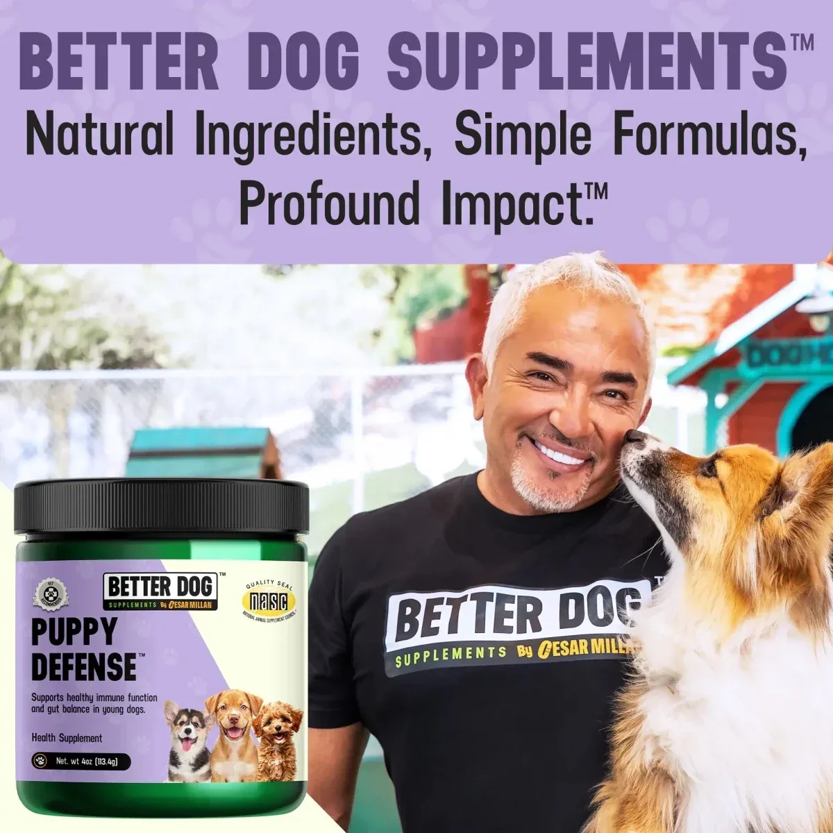 Better Dog Puppy Defense Powder Supplement, 4 oz
