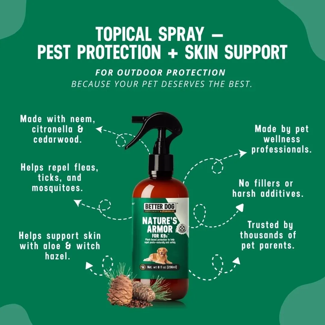Better Dog Nature's Armor's for K9